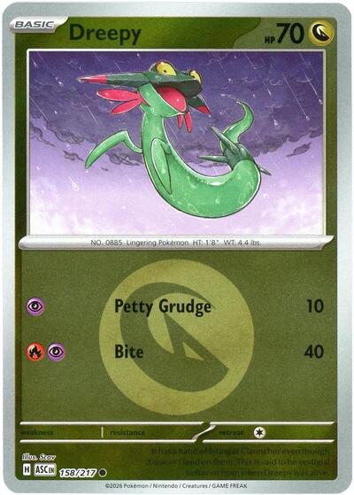 Dreepy - 158/217 (Energy Symbol Pattern)