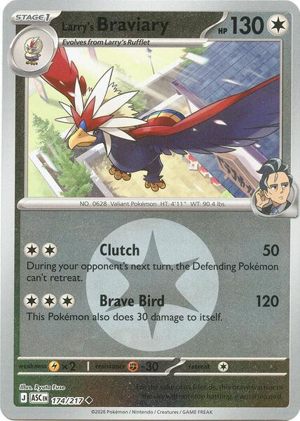 Larry's Braviary (Energy Symbol Pattern)