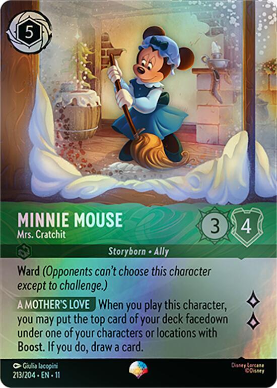 Minnie Mouse - Mrs. Cratchit (Epic) - Winterspell - Disney Lorcana