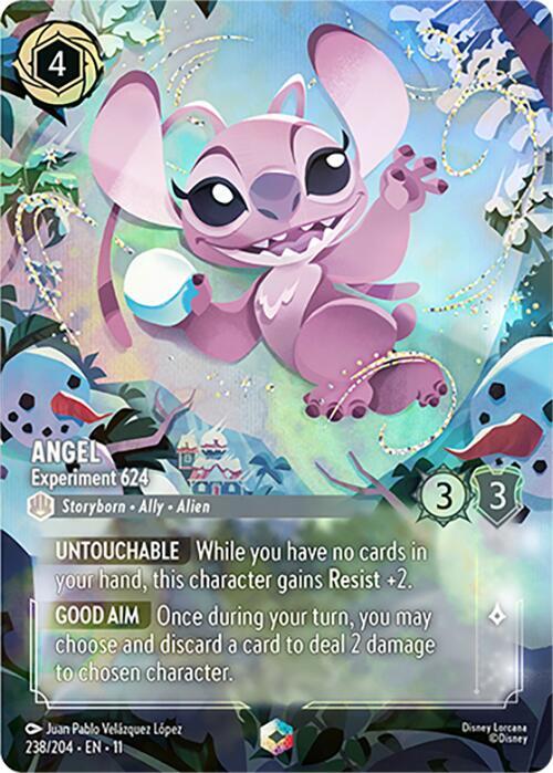 Angel - Experiment 624 (Enchanted) - Winterspell - Disney Lorcana