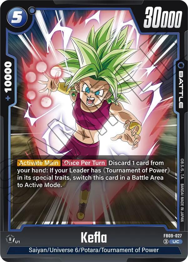Kefla - FB09-027 - Dual Evolution - Dragon Ball Super: Fusion