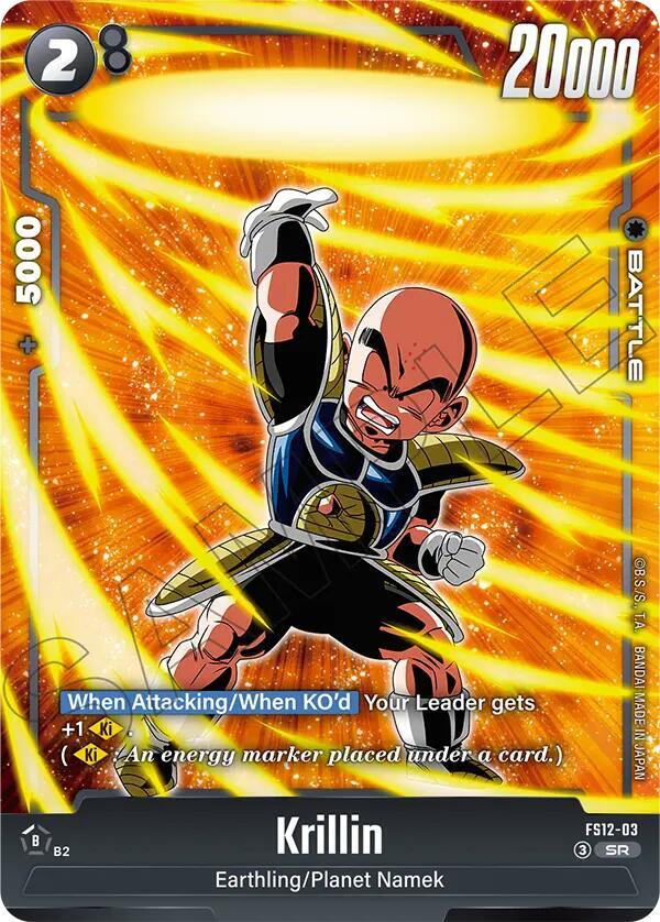 Krillin - FS12-03 - Starter Deck EX: The Beat of Ki - Dragon Ball