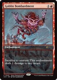 Goblin Bombardment (Game Day & Store Championship Promos)
