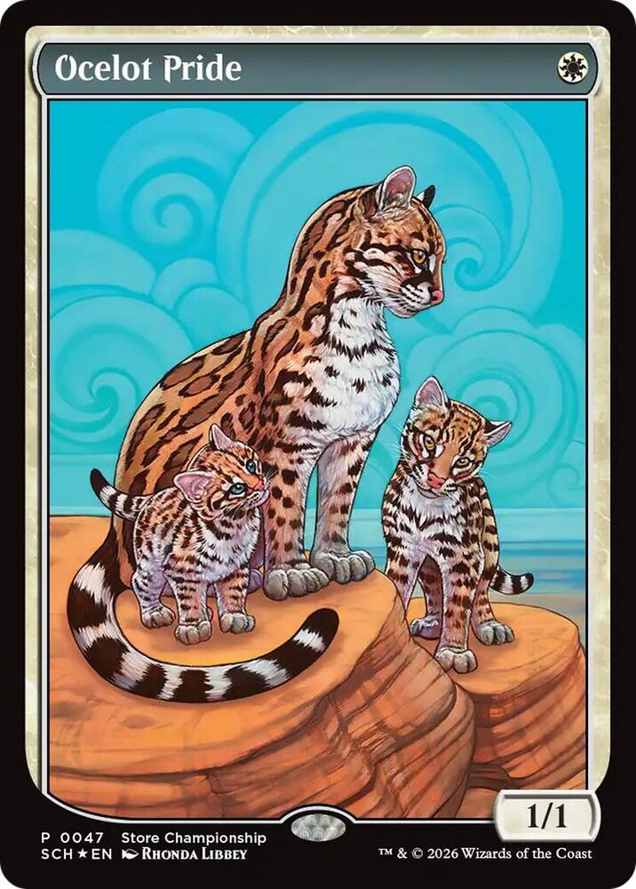 オセロットの群れ/Ocelot Pride (ストアチャンピオンシップ) Ocelot Pride - Game Day & Store Championship Promos - Magic: The