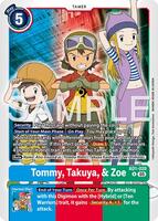 Tommy, Takuya, & Zoe - Advanced Booster Digimon Generation