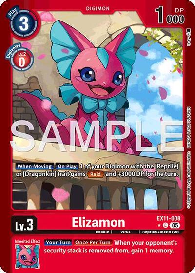 Elizamon (Limited Foil) card