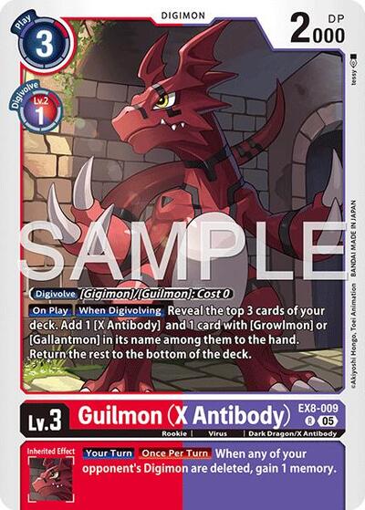 Guilmon X Antibody Reprint