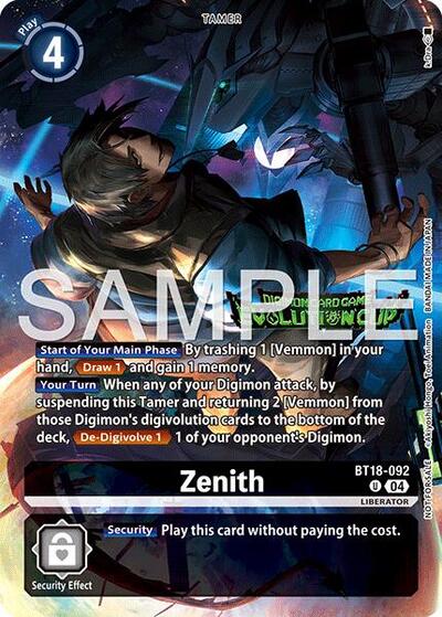 Zenith (Evolution Cup 2026 Vol. 1 Winner) Release Special Booster 2.0 card price