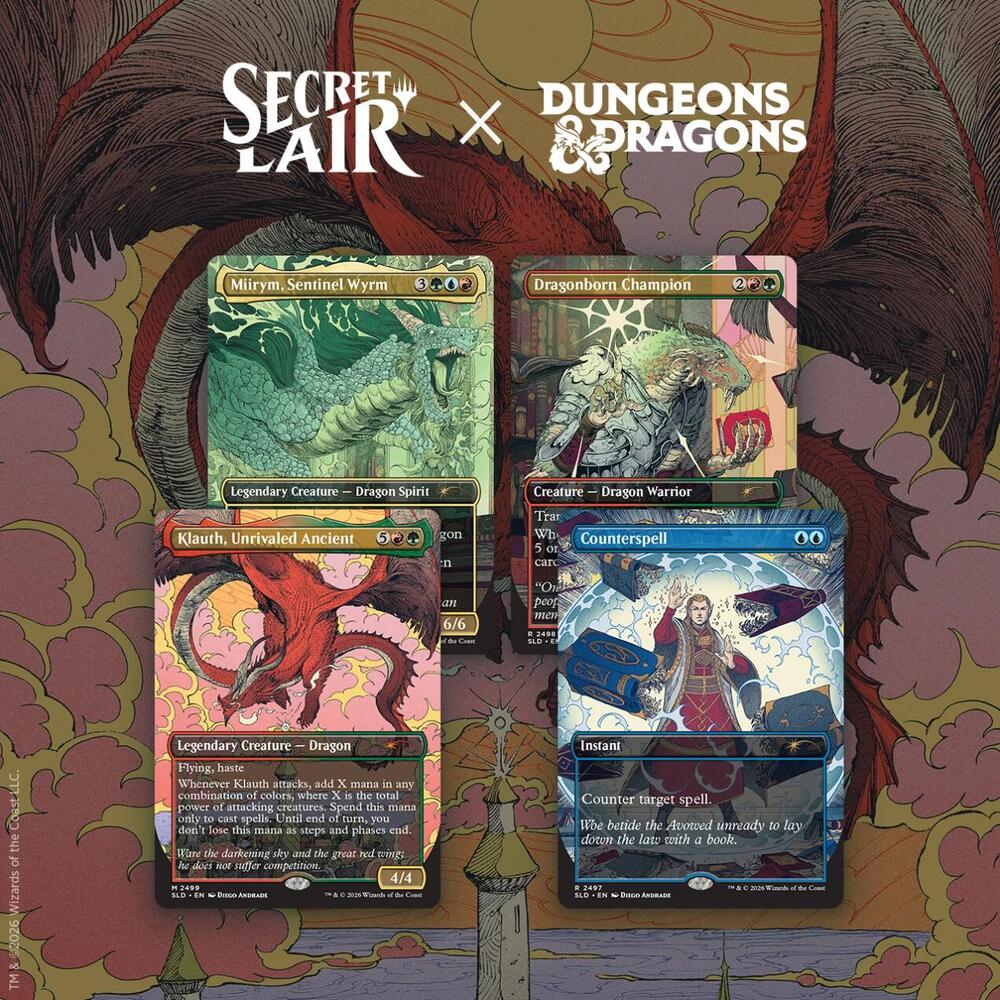 Secret Lair Drop: Secret Lair x Dungeons & Dragons: Whispers in