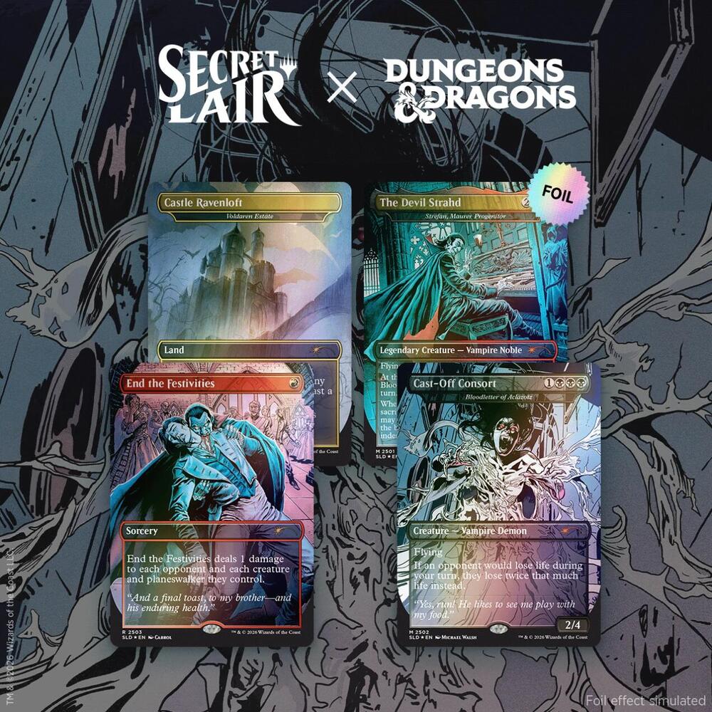 Secret Lair Drop: Secret Lair x Dungeons & Dragons: Strahd's