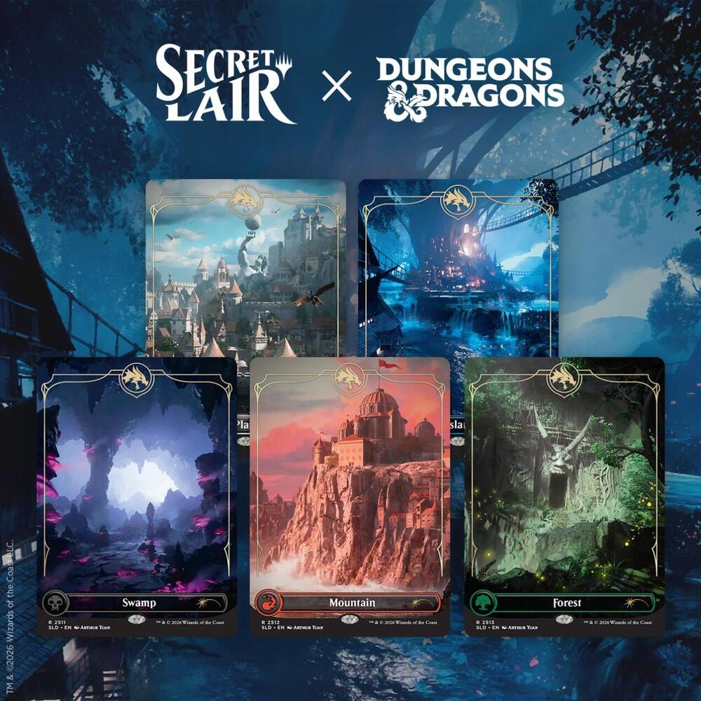 Secret Lair Drop: Secret Lair x Dungeons & Dragons: Lands of the