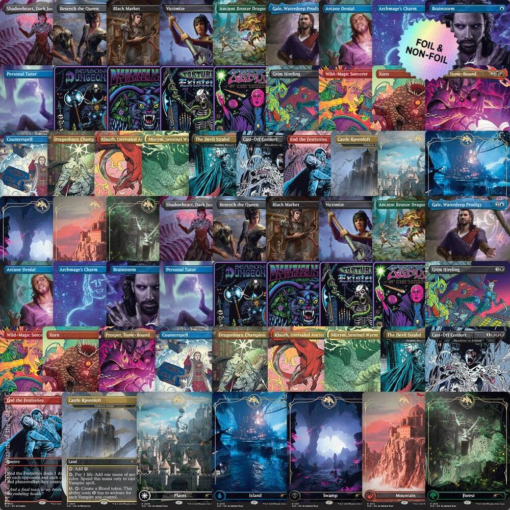 Secret Lair Drop: Roll for Initiative Superdrop: The All Dice Cast