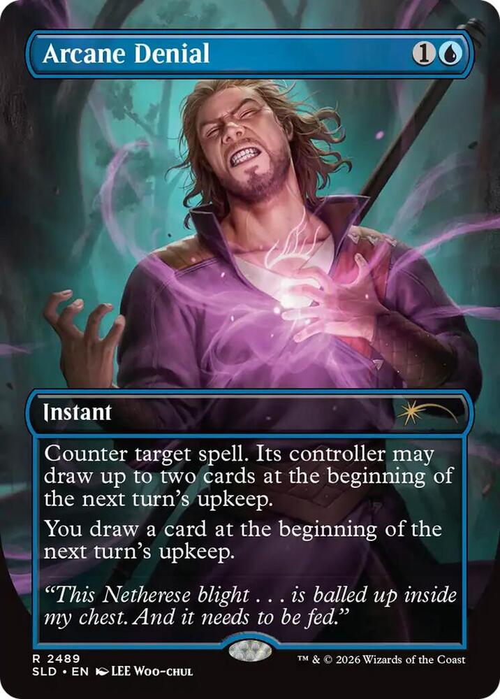 Arcane Denial (2489) - Secret Lair Drop Series - Magic: The