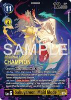 Sakuyamon: Maid Mode (Regionals 26-27 Season 1 Champion) - Starter