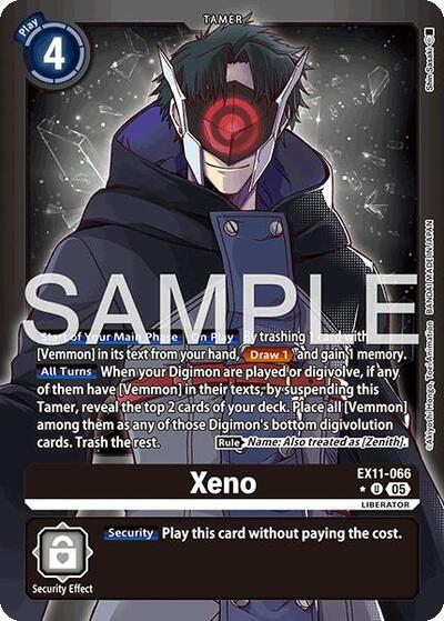 Xeno (Limited Foil) card