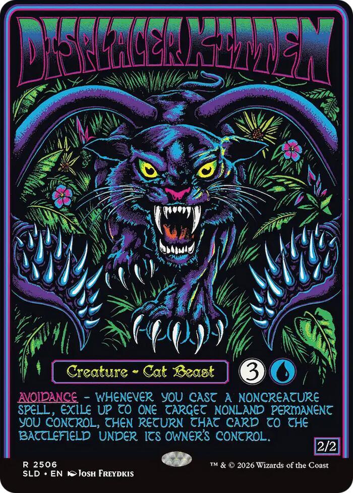 Displacer Kitten - Secret Lair Drop Series - Magic: The Gathering