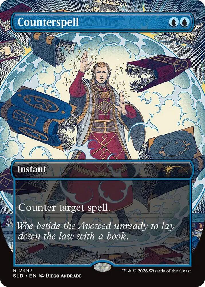 Counterspell (2497) - Secret Lair Drop Series - Magic: The Gathering ...
