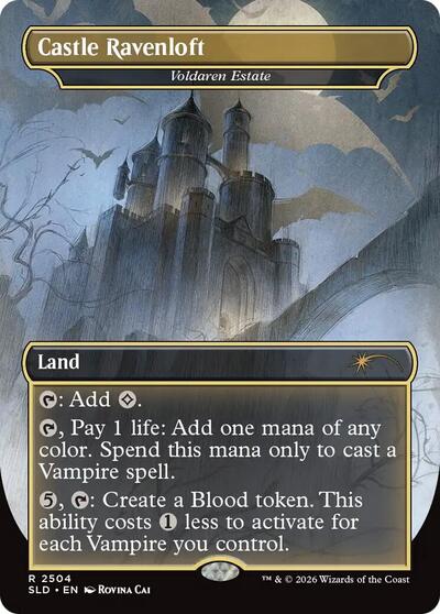 Voldaren Estate (Secret Lair) from SLD #2504, Magic: The Gathering card