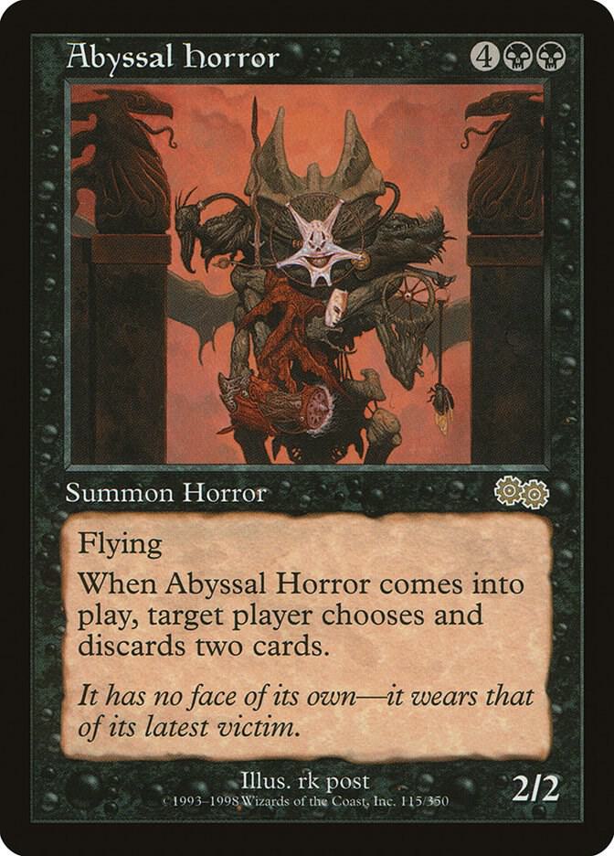 Abyssal Horror - Urza's Saga - Magic: The Gathering - TCGplayer.com