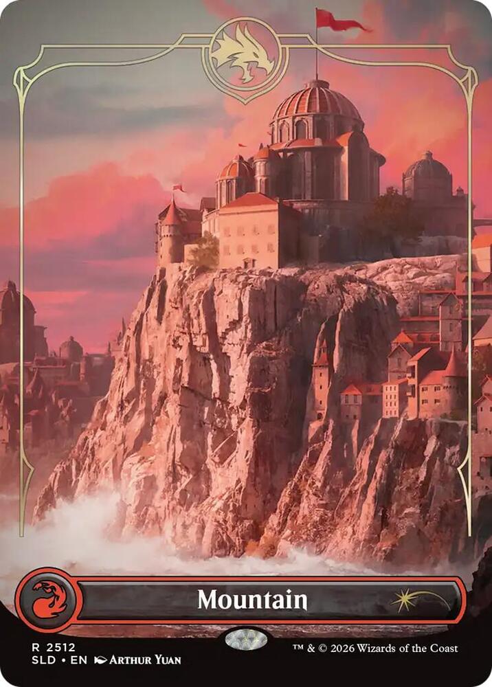 Mountain (2512) - Secret Lair Drop Series - Magic: The Gathering