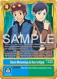 Davis Motomiya & Ken Ichijoji (Gold Border)