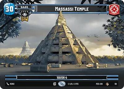Massassi Temple (Galactic Championship VIP) card