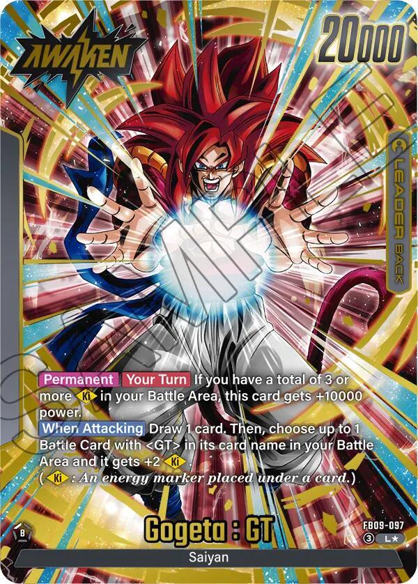 Gogeta : GT (Alternate Art) - Dual Evolution - Dragon Ball Super