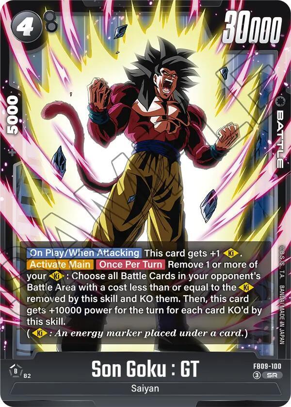 Son Goku : GT - FB09-100 - Dual Evolution - Dragon Ball Super