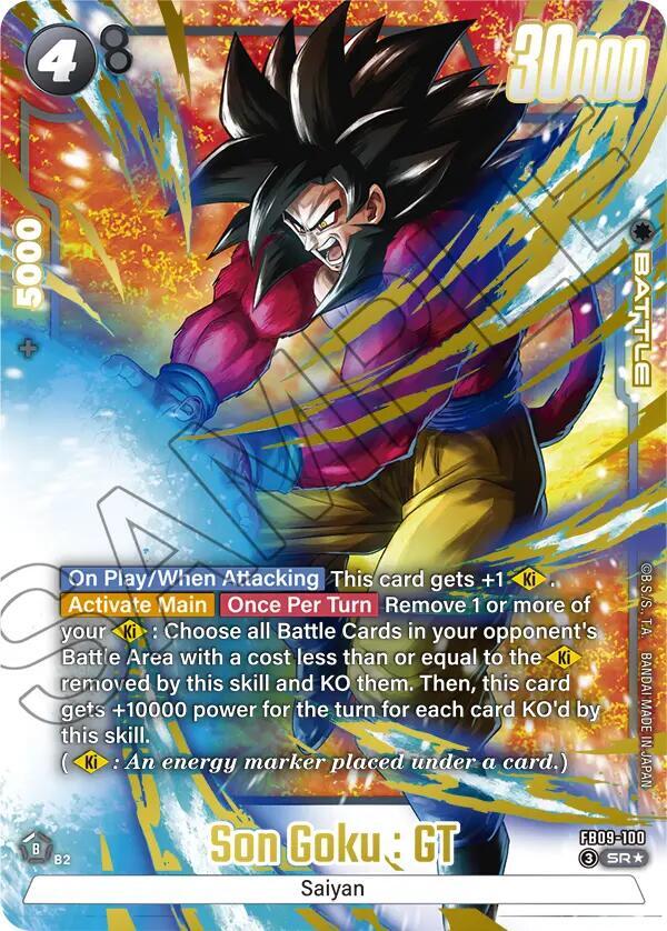 Son Goku : GT - FB09-100 (Alternate Art) - Dual Evolution - Dragon