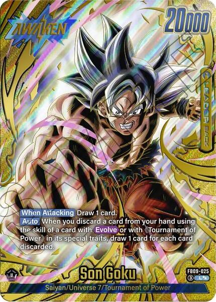 孫悟空 リーダー スーパーパラレルFB09-025 PSA10 Son Goku - FB09-025 (Super Alternate Art) - Dual Evolution