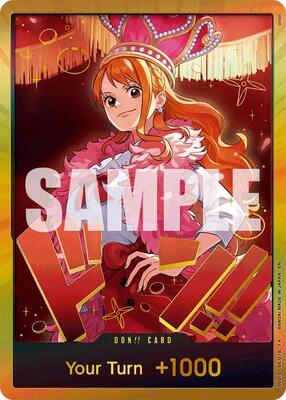 DON!! Card (Nami) (Gold)