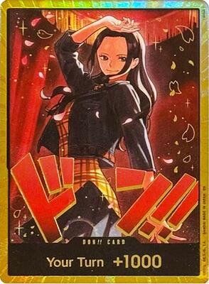 DON!! Card (Nico Robin) (Gold)