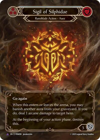 Sigil Of Silphidae (Blue) (Marvel) Compendium of Rathe card price