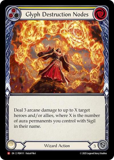 Glyph Destruction Nodes (Yellow)