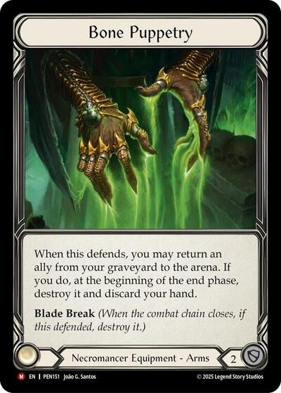 Bone Puppetry Compendium of Rathe card price