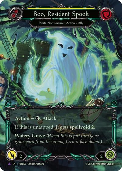 Boo Resident Spook (Yellow) (Marvel) Compendium of Rathe card price