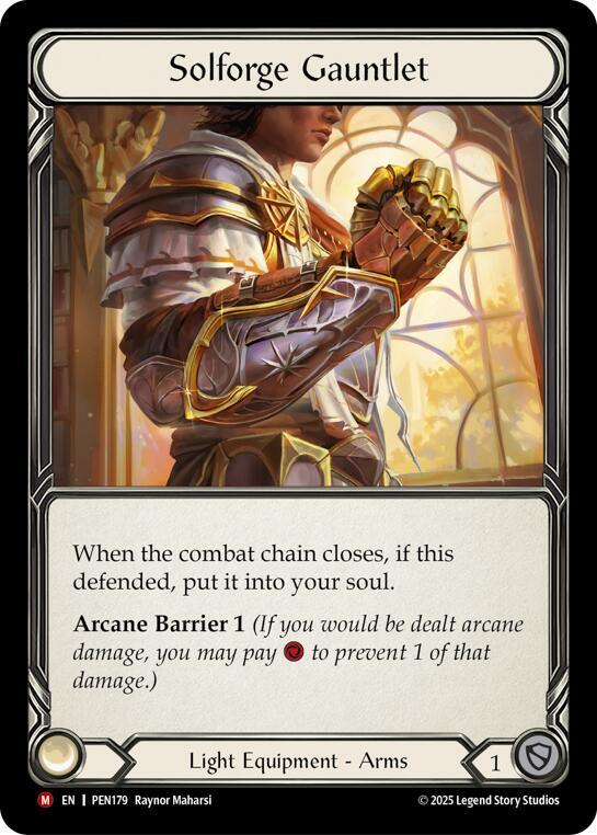 Solforge Gauntlet - Compendium of Rathe - Flesh and Blood TCG