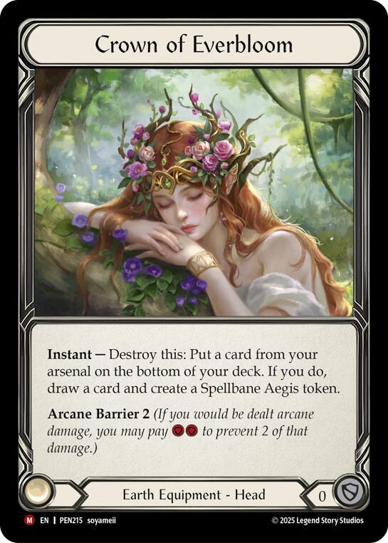 Crown Of Everbloom - Compendium of Rathe - Flesh and Blood TCG