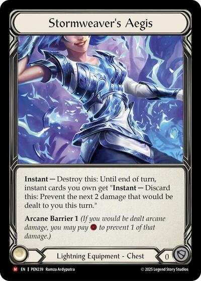 Stormweavers Aegis Compendium of Rathe card price