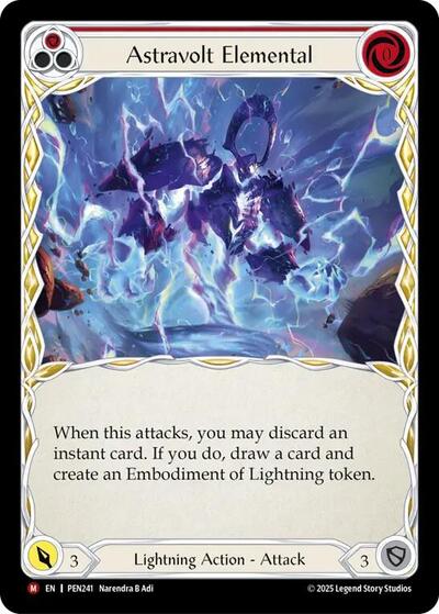 Astravolt Elemental (Red) Compendium of Rathe card price