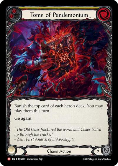 Tome Of Pandemonium (Yellow) Compendium of Rathe card price