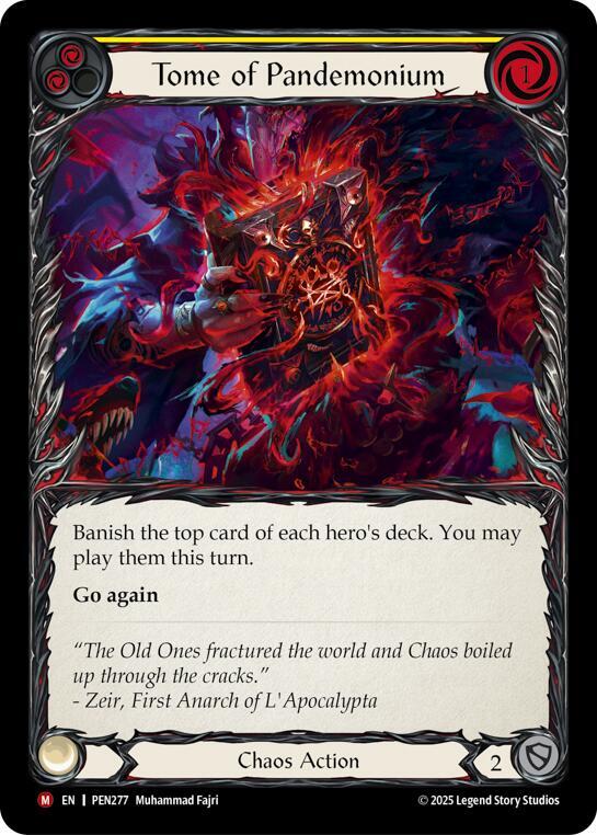 Tome Of Pandemonium (Yellow) - Compendium of Rathe - Flesh and