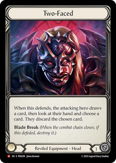 Two-Faced card