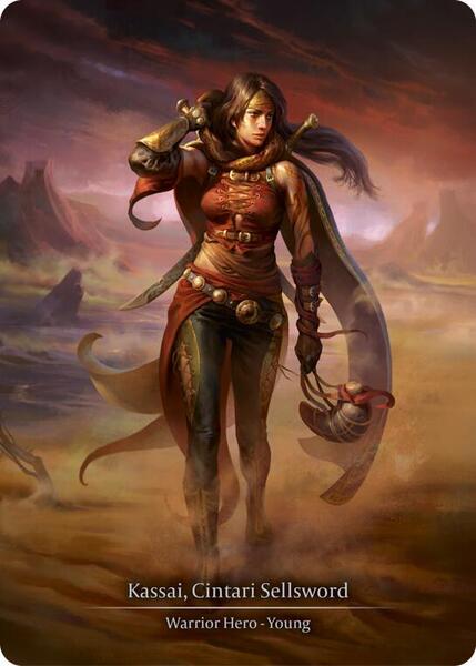 Kassai Cintari Sellsword (Marvel) - Compendium of Rathe - Flesh