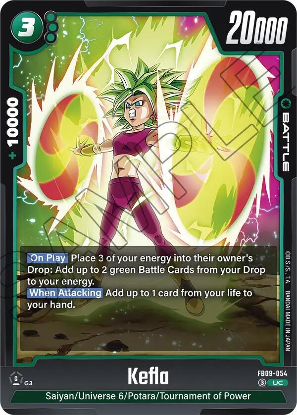 Kefla - FB09-054 - Dual Evolution - Dragon Ball Super: Fusion