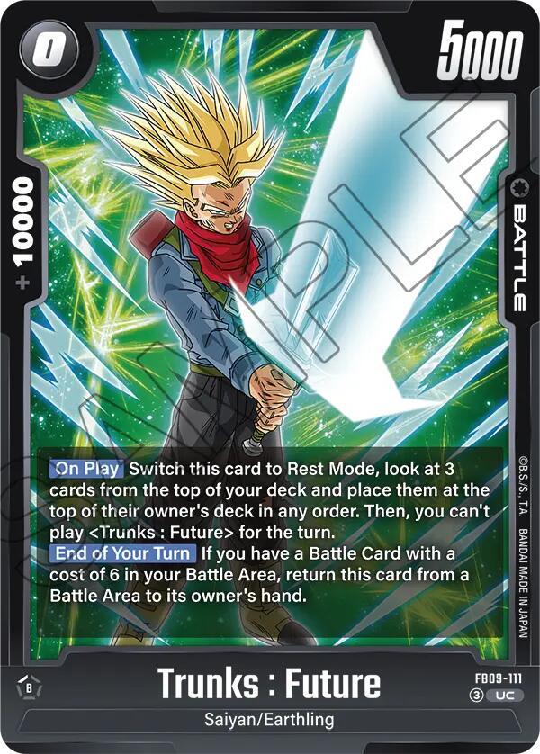 Trunks : Future - Dual Evolution - Dragon Ball Super: Fusion World