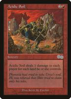 Acidic Soil - Urza's Saga - Magic: The Gathering - TCGplayer.com