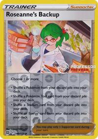 Roseanne's Backup #148/172 from Professor Program Promos Pokemon card image