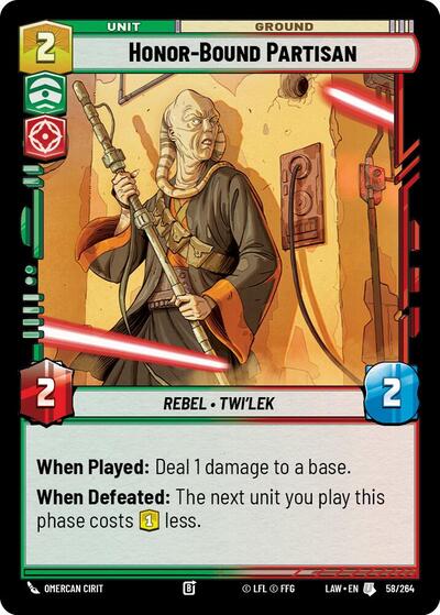 Honor Bound Partisan
