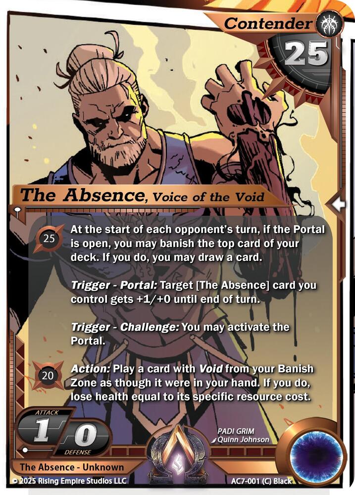 The Absence, Voice of the Void - Ancient Alphas - Alpha Clash